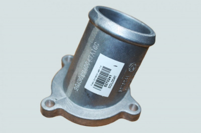 фото патрубок водяного насоса (угловой, металлический) isf2.8 5270241 