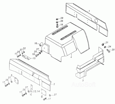 купить Экран шумоизоляционный силового агрегата