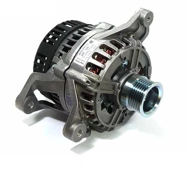 купить Генератор КАМАЗ, УРАЛ дв-236НЕ, 656, 658 (Евро-3) (28v, 80Ам) поликлиновой шкив, с авг.2009г / ПРАМО / АТЭ-1